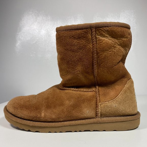 Ugg Youth Boots Classic II 1017703K Chesnut Sz 6 - Picture 7 of 16